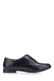 Start-Rite Matilda Black Leather Lace Up School Shoes F & G - Image 1 of 7