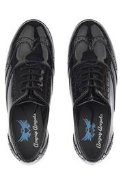Start-Rite Matilda Black Leather Lace Up School Shoes F & G - Image 6 of 7