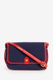 Boden Blue Structured Cross-body Bag - Image 2 of 5