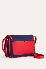 Boden Blue Structured Cross-body Bag - Image 4 of 5