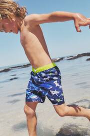 Boden Blue Swim Shorts - Image 4 of 4