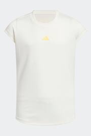 adidas Golf Cream Heatdry Sport T-Shirt - Image 1 of 6