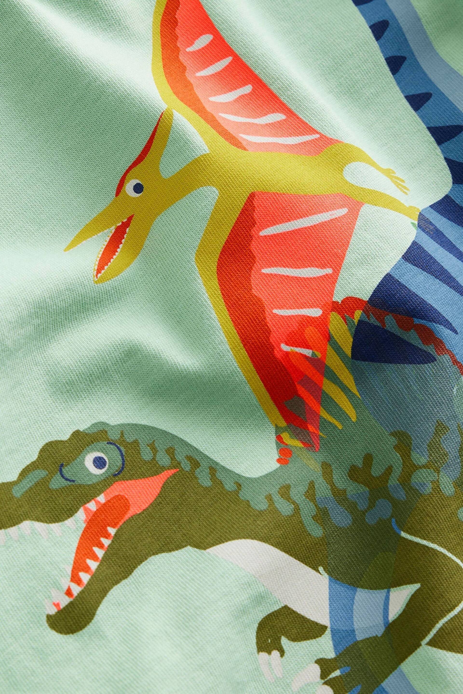 Boden Green Riso Printed T-shirt - Image 3 of 3