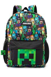 Vanilla Underground Green Minecraft Minecraft Boys Creeper And Zombie All-Over Print Backpack - Image 1 of 6