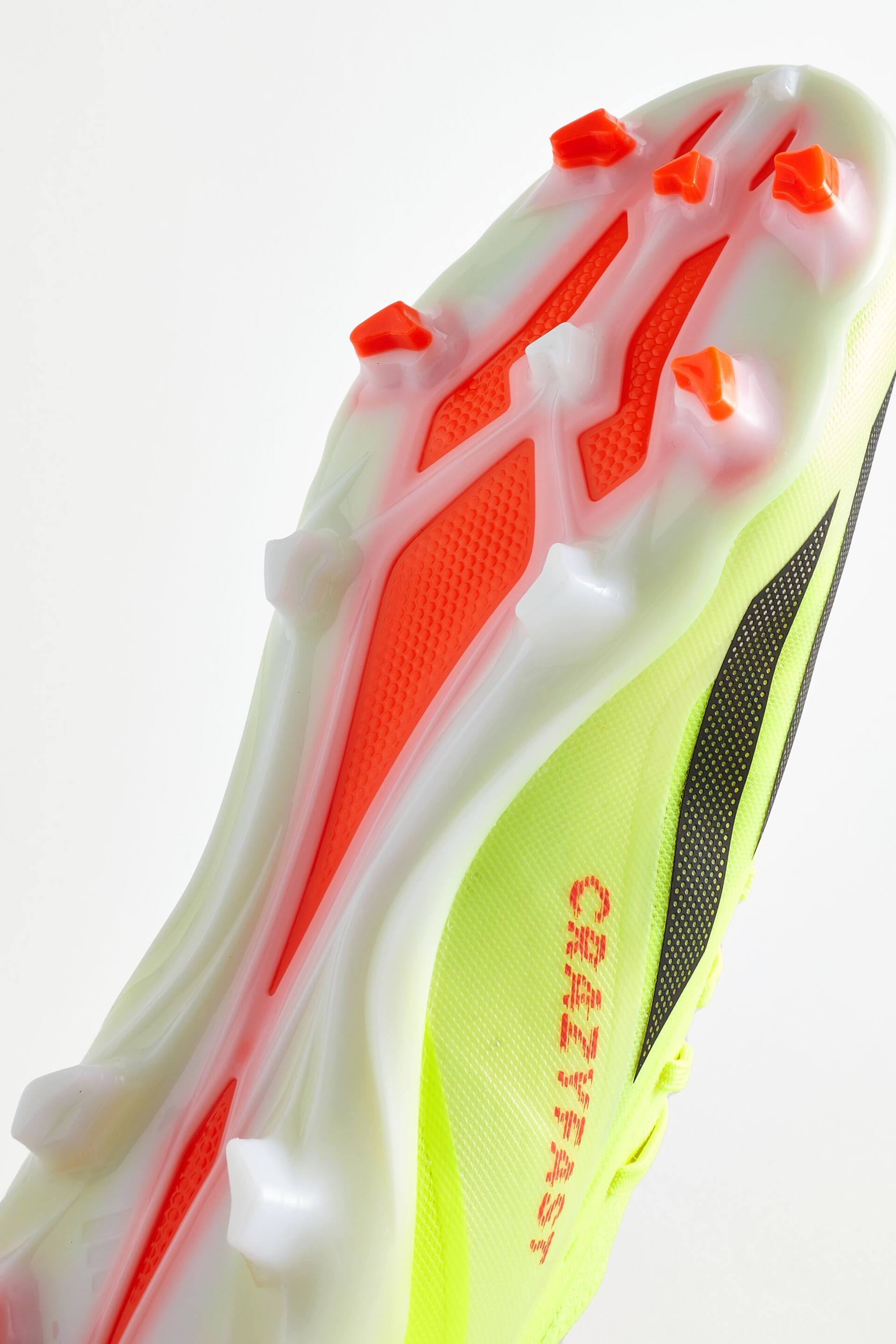 adidas Yellow Performance X Crazyfast Pro Firm Ground Boots - Image 5 of 5