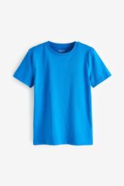 Blue Cobalt Cotton Short Sleeve T-Shirt (3-16yrs) - Image 1 of 3