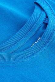 Blue Cobalt Cotton Short Sleeve T-Shirt (3-16yrs) - Image 3 of 3