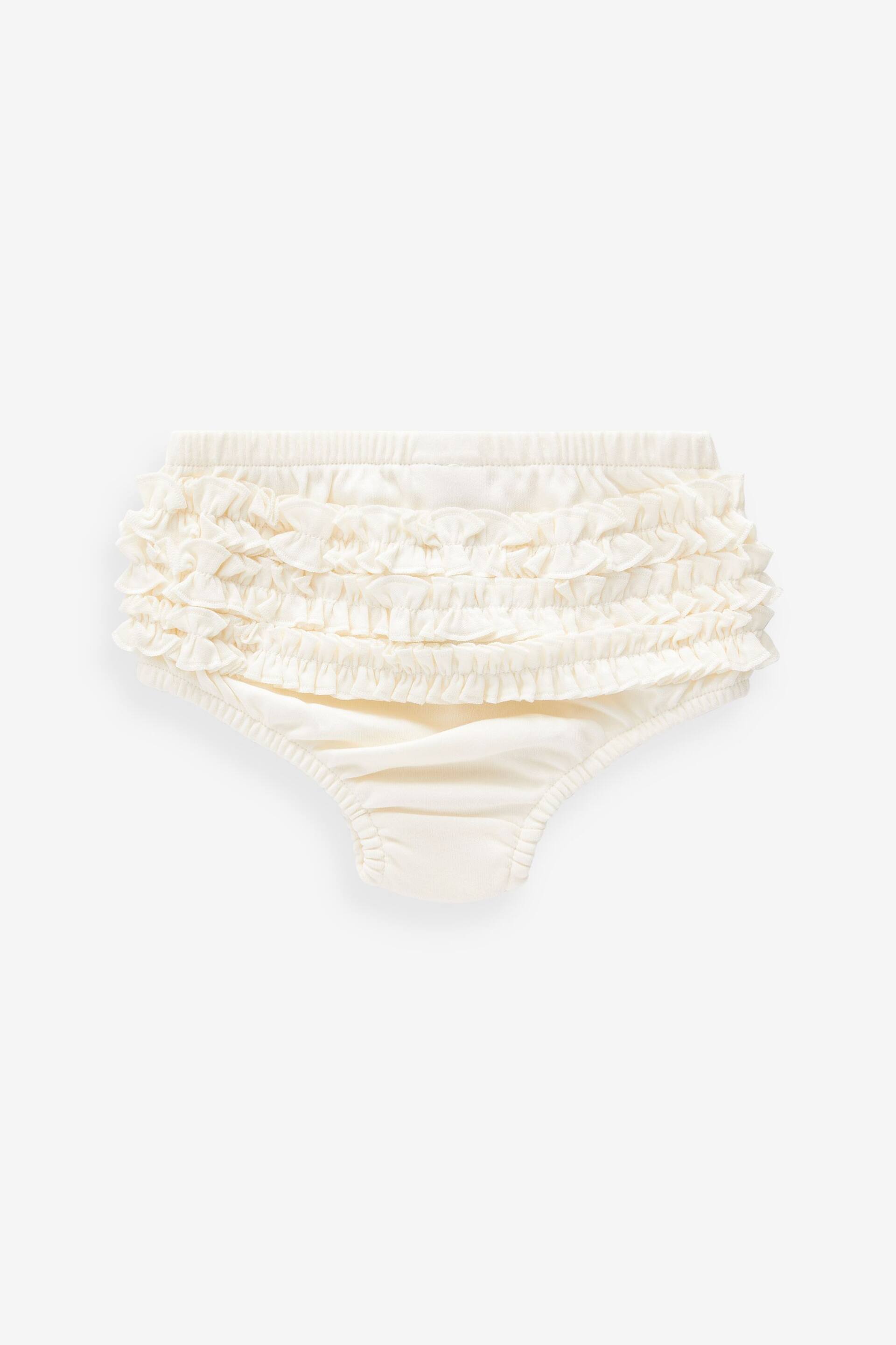 Cream 3 Pack Baby Knickers (0mths-2yrs) - Image 3 of 4