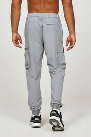 Zavetti Canada Grey Nollizo Woven Cargo Trousers - Image 2 of 6