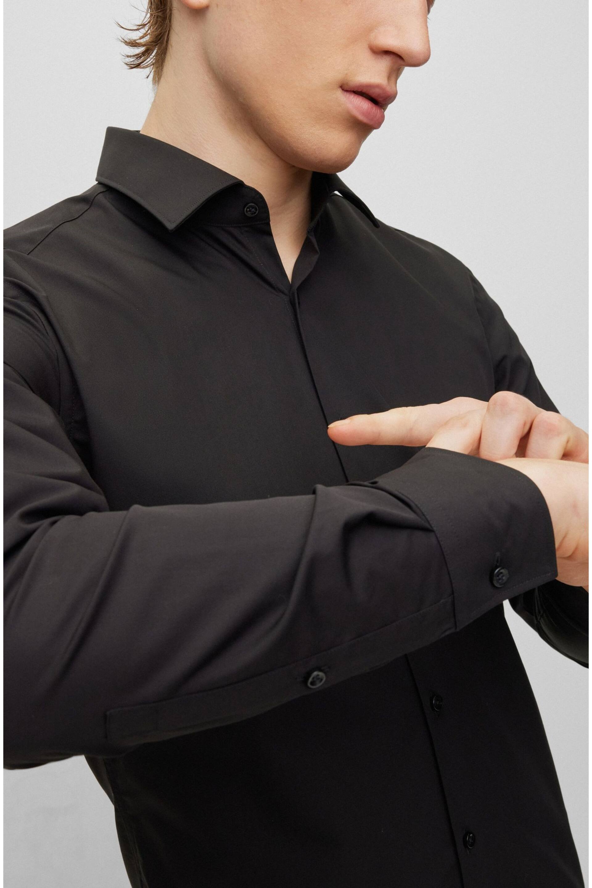 HUGO Slim Fit Formal Long Sleeve Shirt - Image 4 of 8