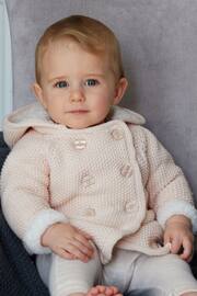 The Little Tailor Baby Plush Lined Pixie Pram Coat - Image 1 of 5