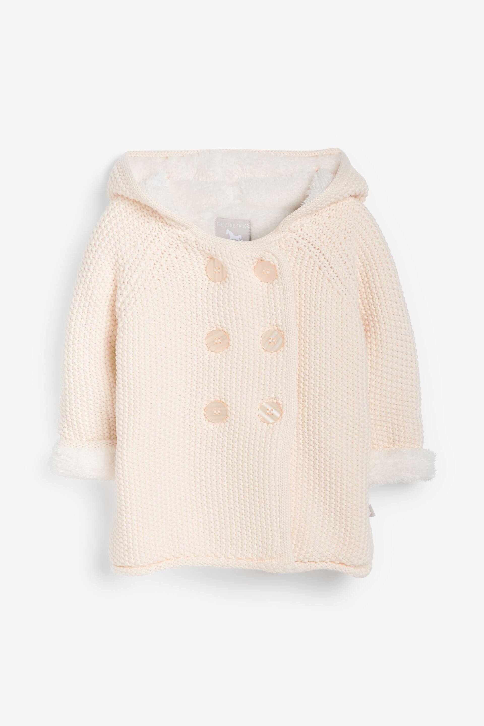 The Little Tailor Baby Plush Lined Pixie Pram Coat - Image 4 of 5