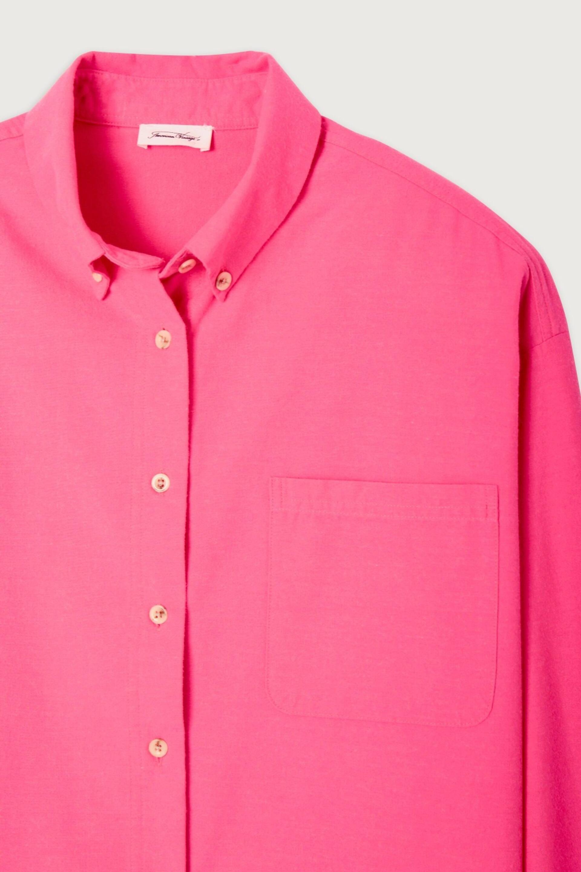 American Vintage Pink Dakota Shirt - Image 5 of 5