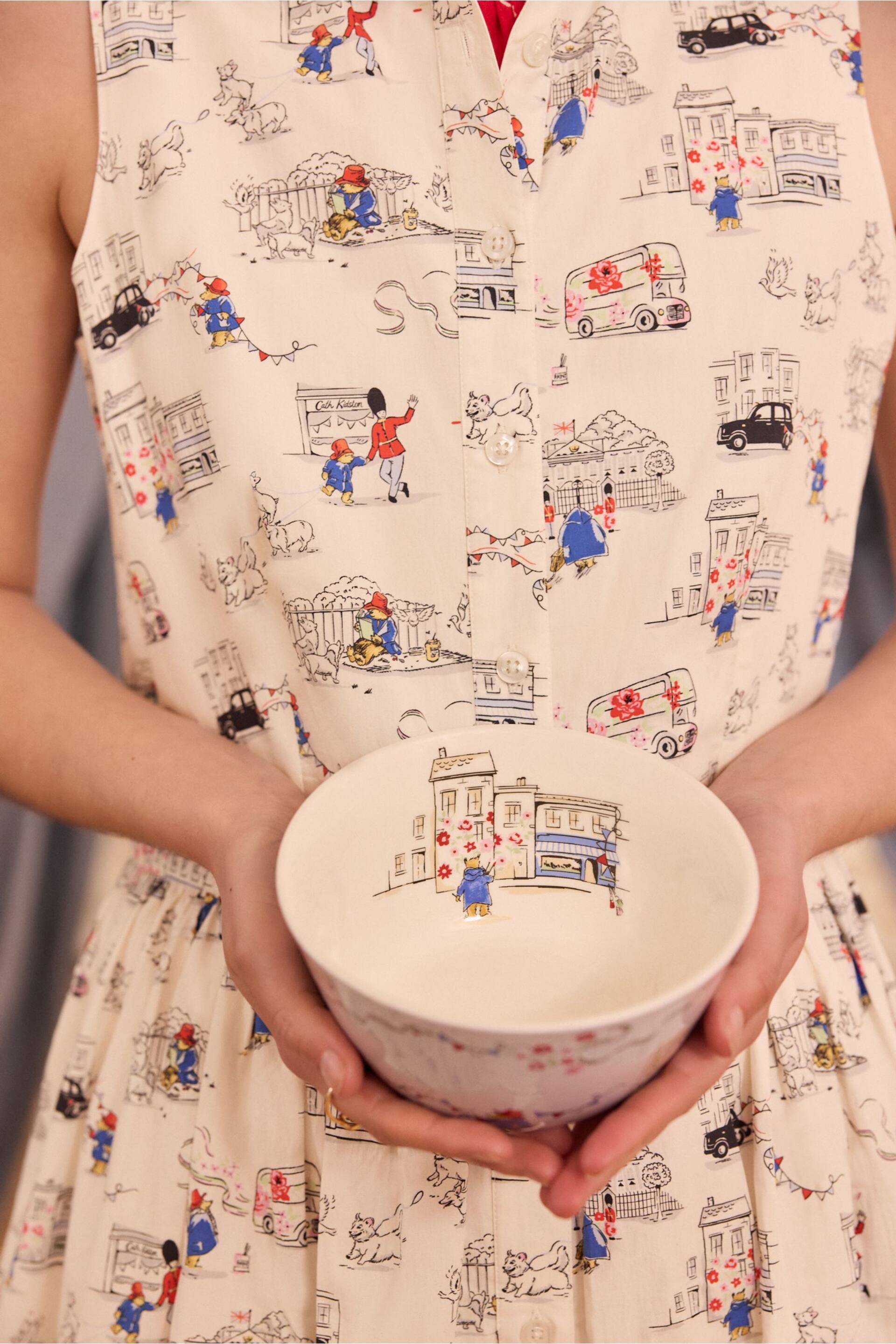 Cath Kidston Multi Paddington Goes to Town Side Plate - Image 3 of 15