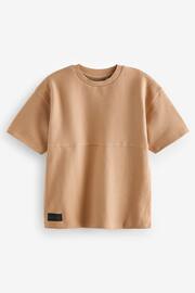 Blue/Tan Brown Oversized T-Shirts 3 Pack (3-16yrs) - Image 2 of 3