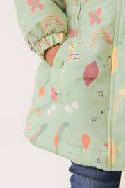 Sage Green Shower Resistant Character Jacket (9mths-7yrs) - Image 6 of 12