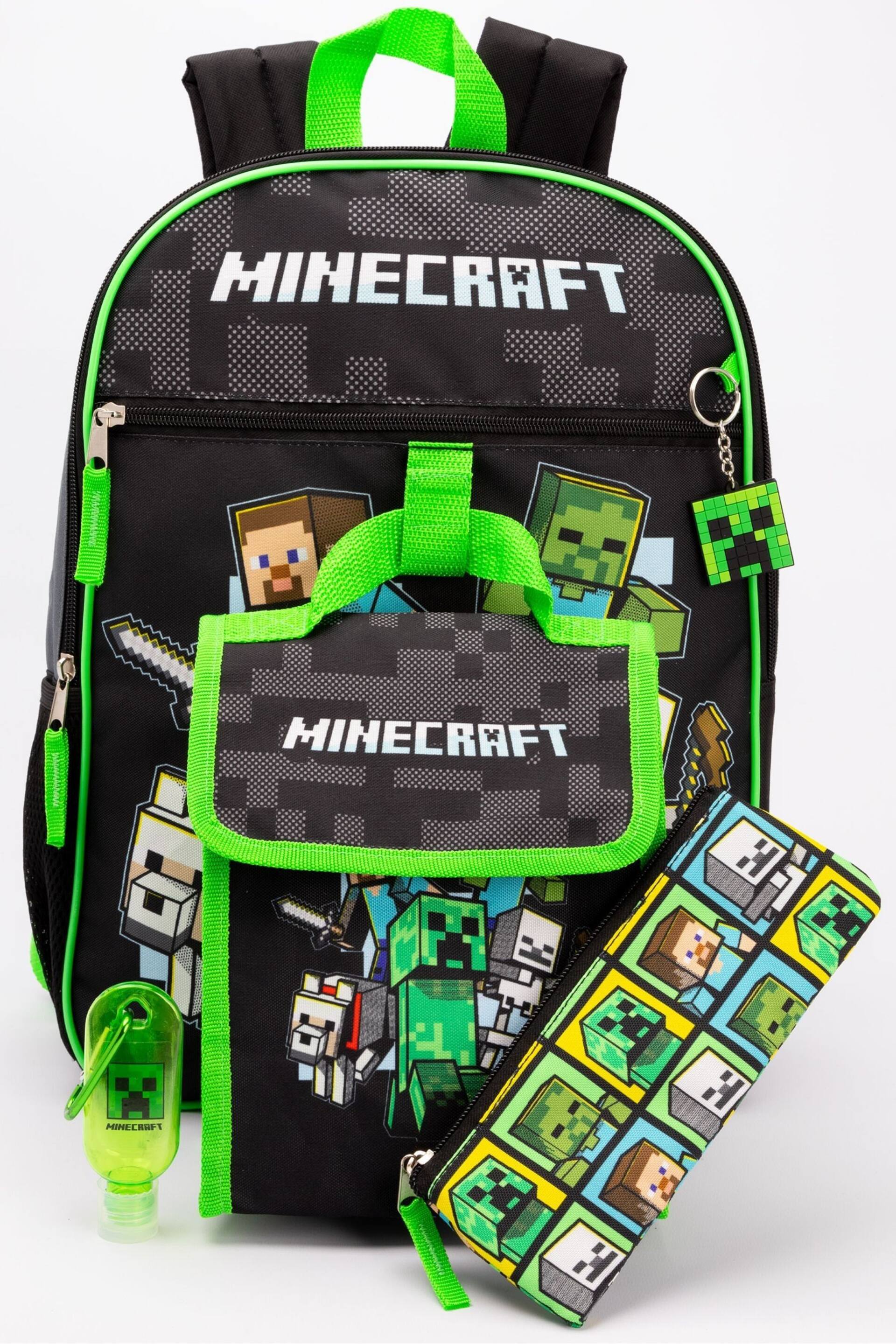 Vanilla Underground Black Minecraft Backpack Set - Image 7 of 7