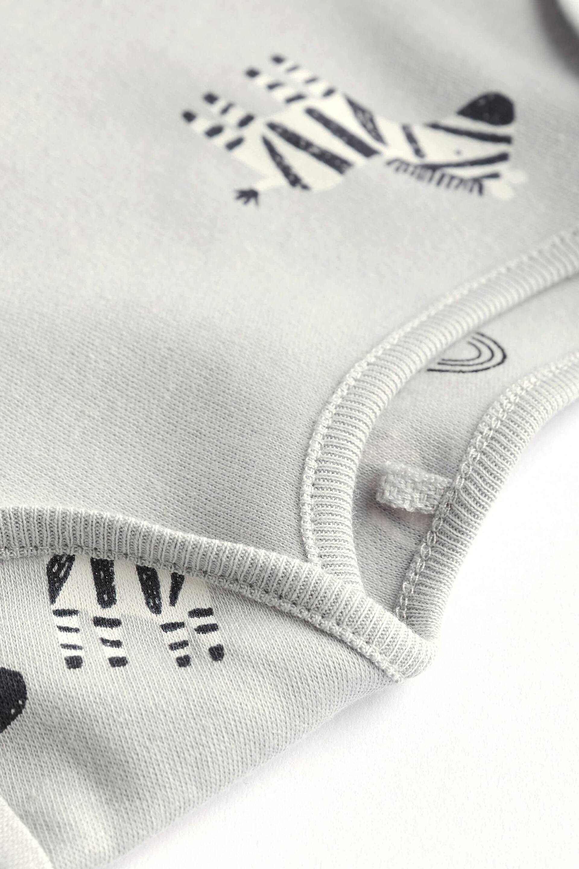 Monochrome Baby 5 Pack Short Sleeve Bodysuits - Image 5 of 6