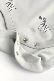 Monochrome Baby 5 Pack Short Sleeve Bodysuits - Image 6 of 6
