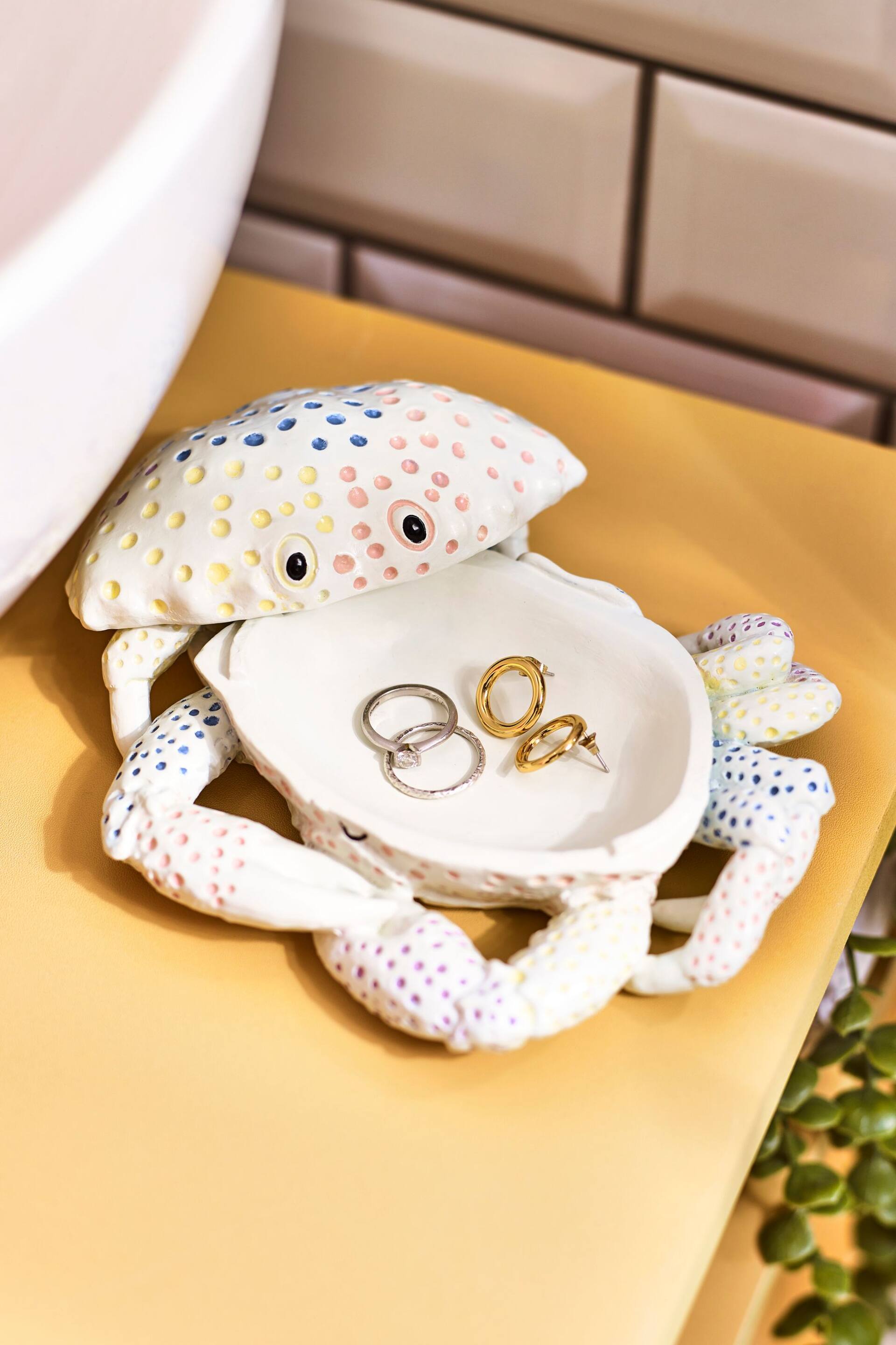 Bright Spot Crab Storage Ornament - Image 3 of 4