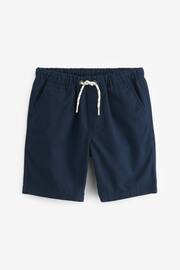 Navy Blue Single Pull-On Shorts (3-16yrs) - Image 1 of 3