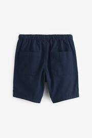 Navy Blue Single Pull-On Shorts (3-16yrs) - Image 2 of 3