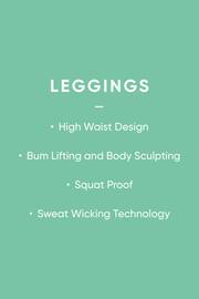 Grey Next Active Sports High Waisted Cropped Sculpting Leggings - Image 6 of 6