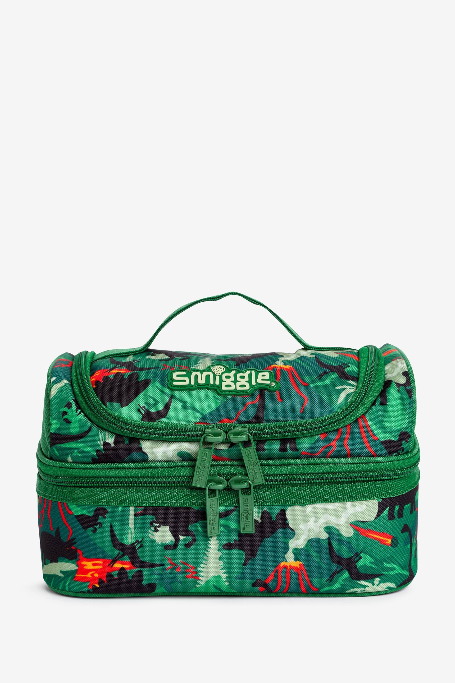 Smiggle Green Vivid Double Decker Lunchbox - Image 1 of 3