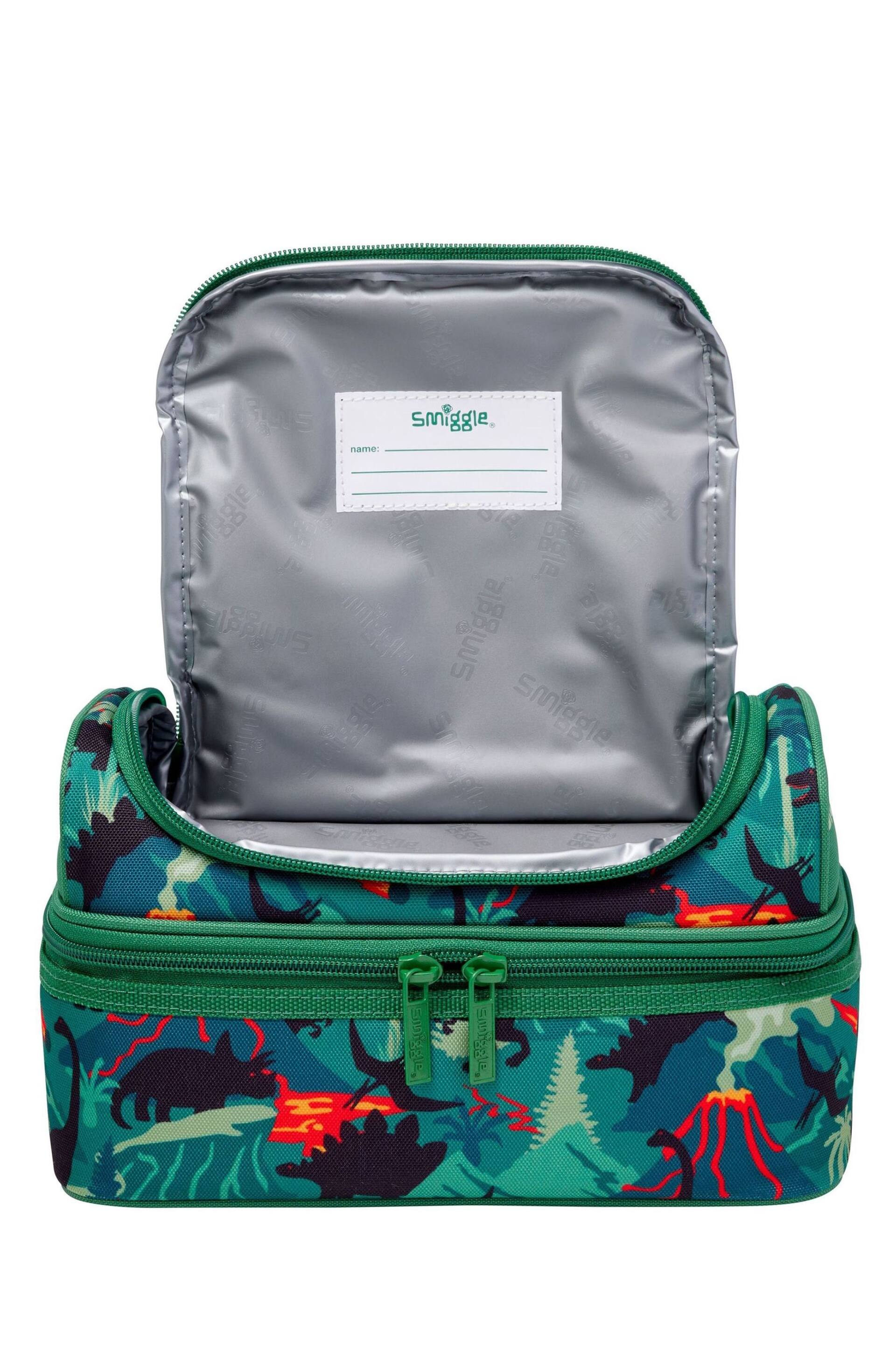 Smiggle Green Vivid Double Decker Lunchbox - Image 2 of 3