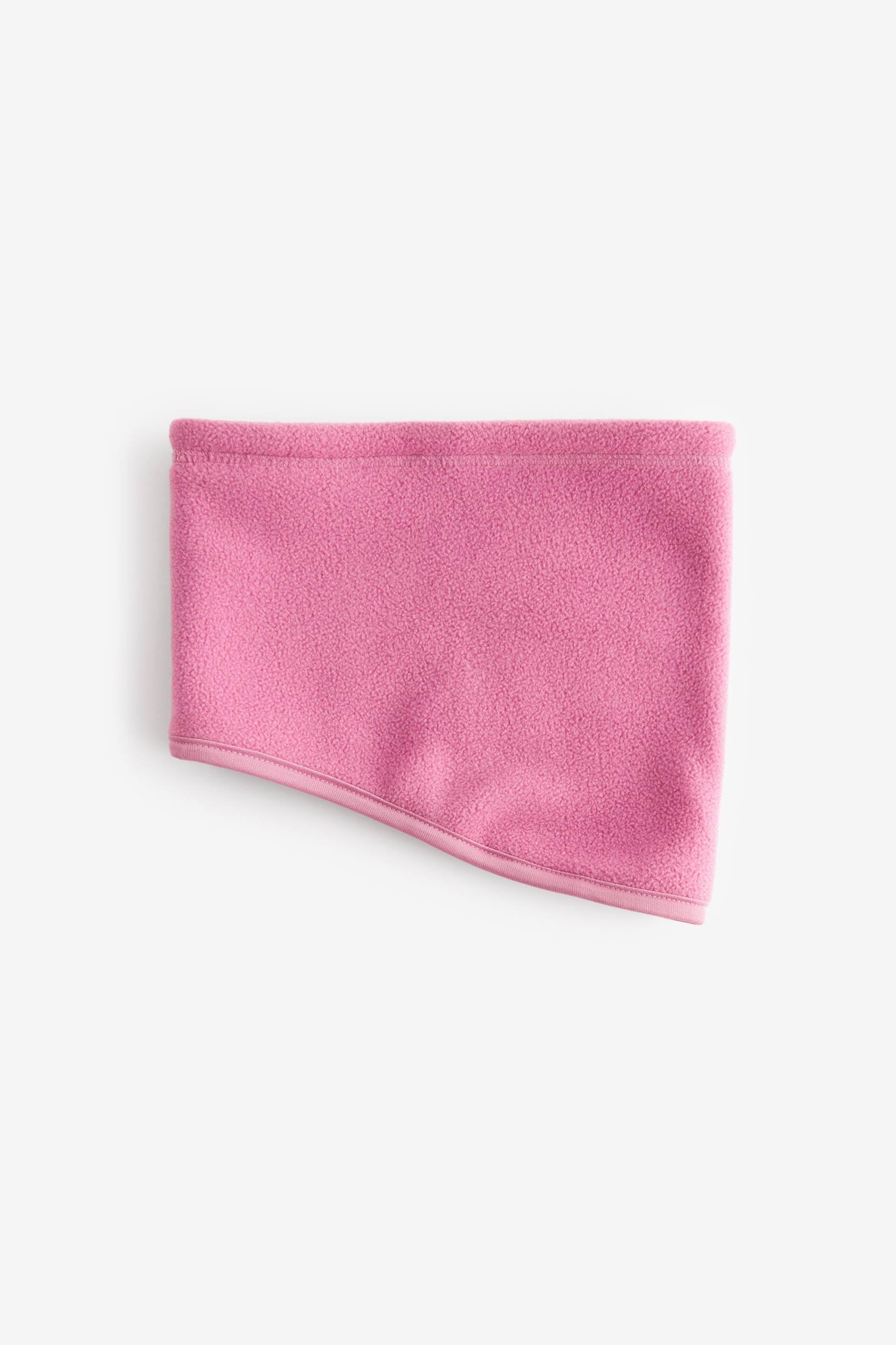 Pink Fleece Snood (3-16yrs) - Image 3 of 3