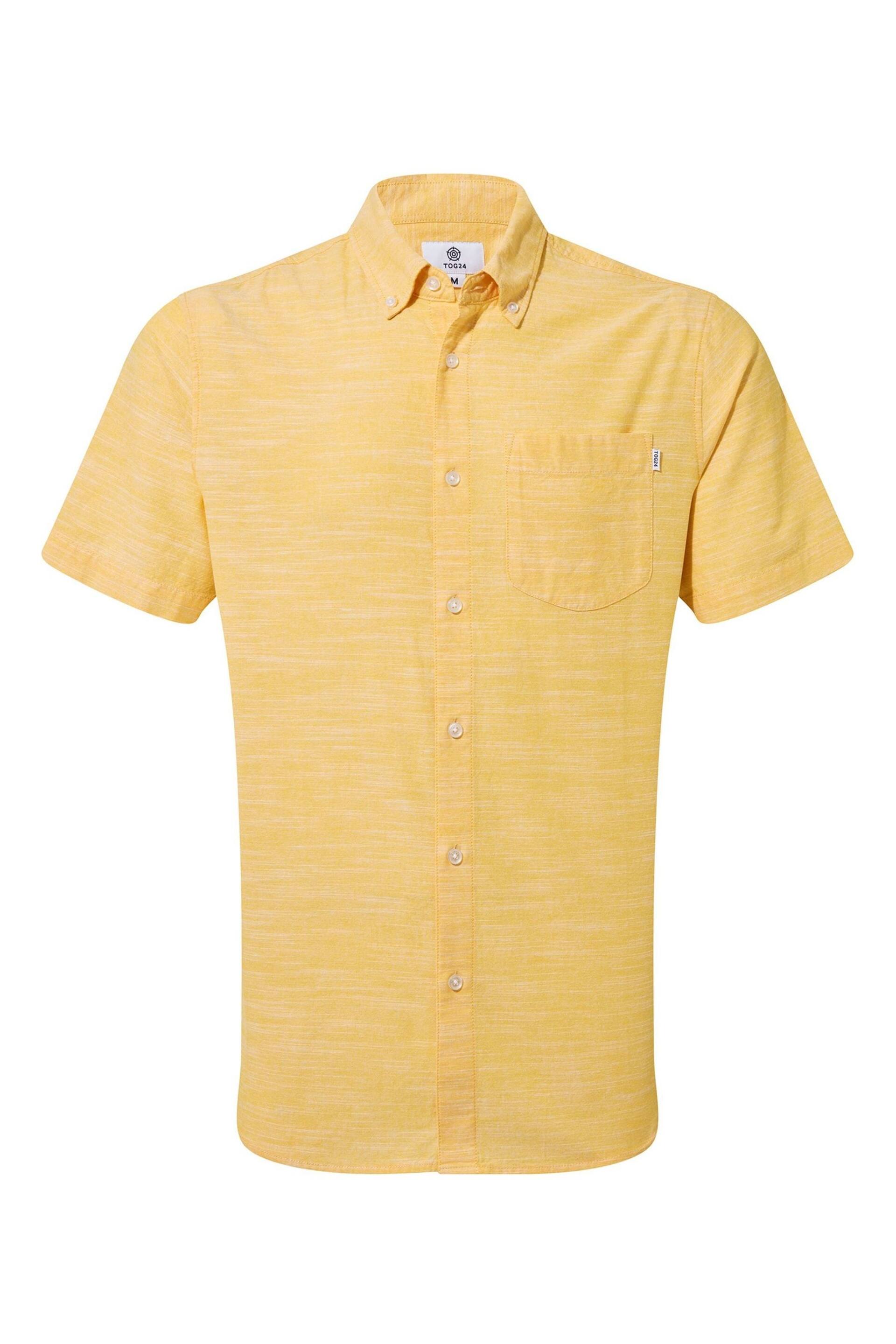 Tog 24 Yellow Dwaine Short Sleeve Shirt - Image 8 of 8