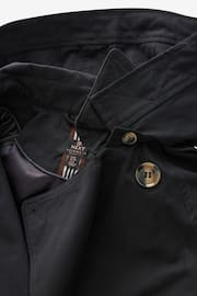 Black Belted Trench Coat - Image 7 of 9