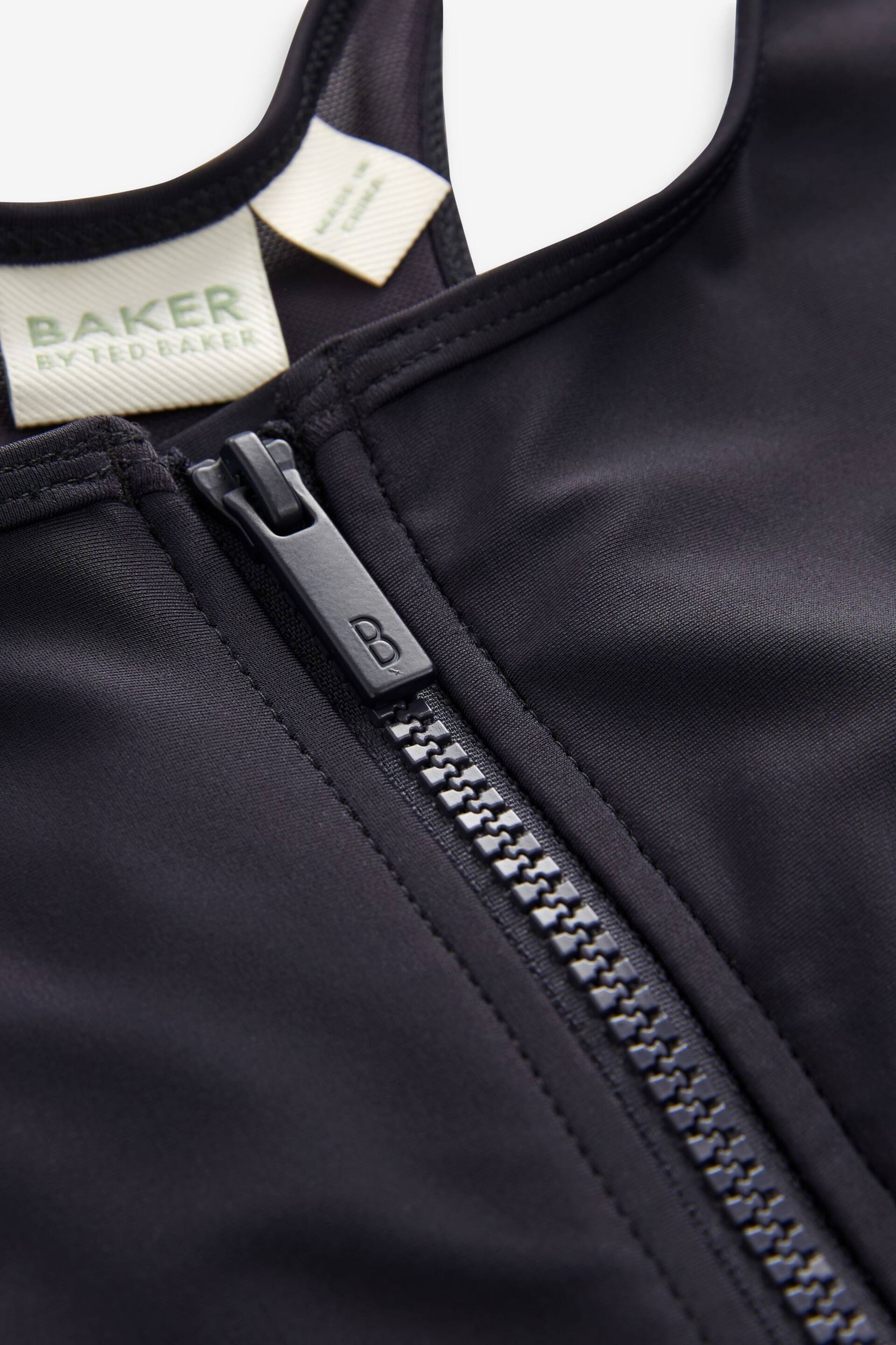 Baker by Ted Baker Navy Zip Swimsuit - Image 5 of 5