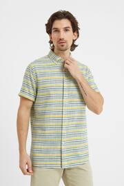 Tog 24 Blue Harold Short Sleeve Stripe Shirt - Image 1 of 7