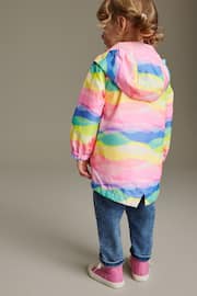 Rainbow Shower Resistant Printed Cagoule (3mths-7yrs) - Image 4 of 10