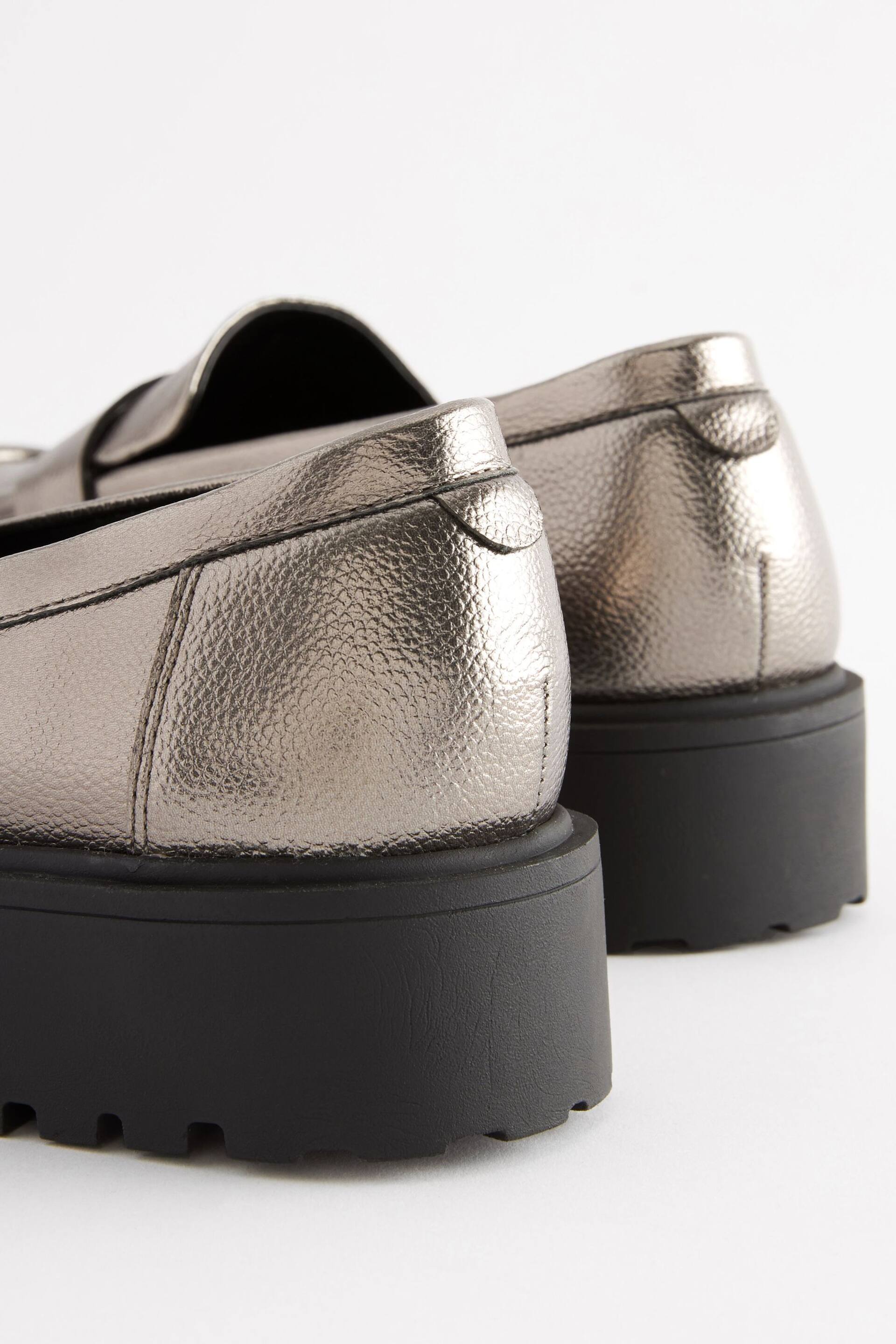 Metallic Forever Comfort® Chunky Loafers - Image 7 of 9