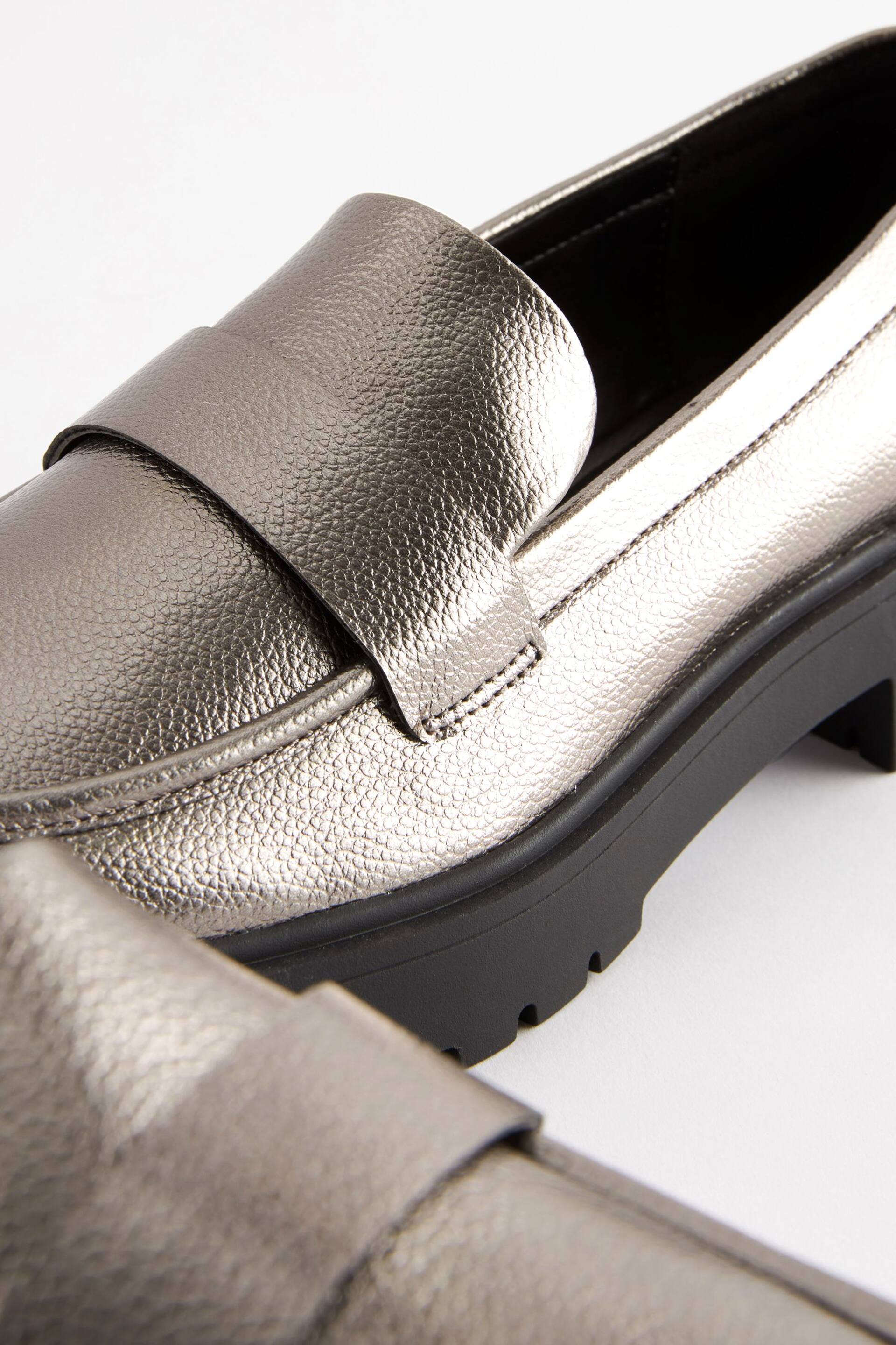 Metallic Forever Comfort® Chunky Loafers - Image 9 of 9