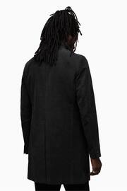 AllSaints Black Ranger Coat - Image 4 of 8