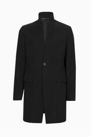 AllSaints Black Ranger Coat - Image 8 of 8