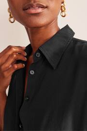 Boden Black Sienna Silk Shirt - Image 4 of 5