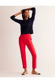 Boden Red Highgate Ponte Trousers - Image 3 of 5