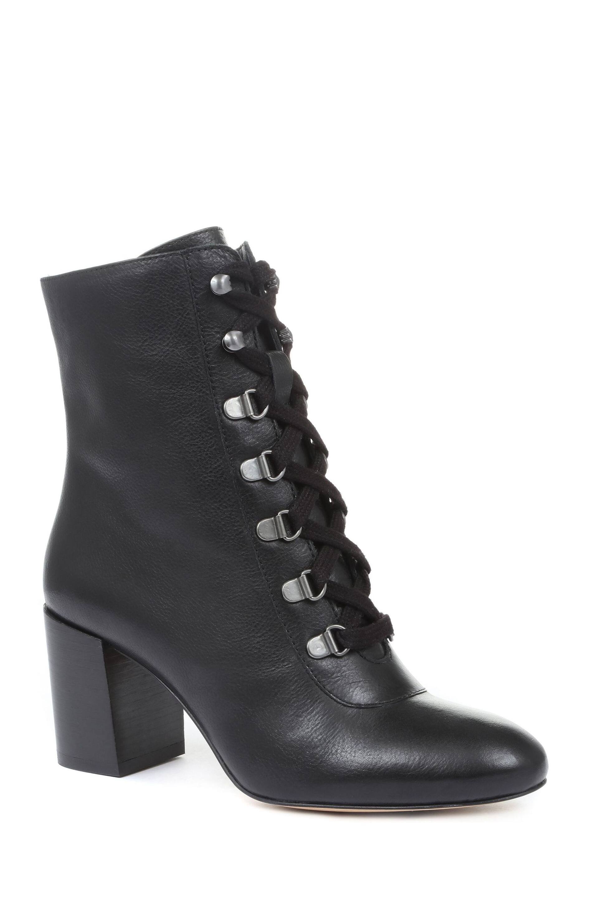 Jones Bootmaker Liana Lace-Up Heeled Ladies Ankle Boots - Image 3 of 6