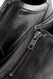 Black Signature Forever Comfort® Leather Chunky Zip Trainers - Image 7 of 7