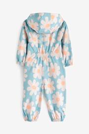 Pale Blue Waterproof Printed Puddlesuit (3mths-7yrs) - Image 6 of 8