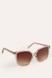 Boden Natural Thin D Frame Sunglasses - Image 1 of 4
