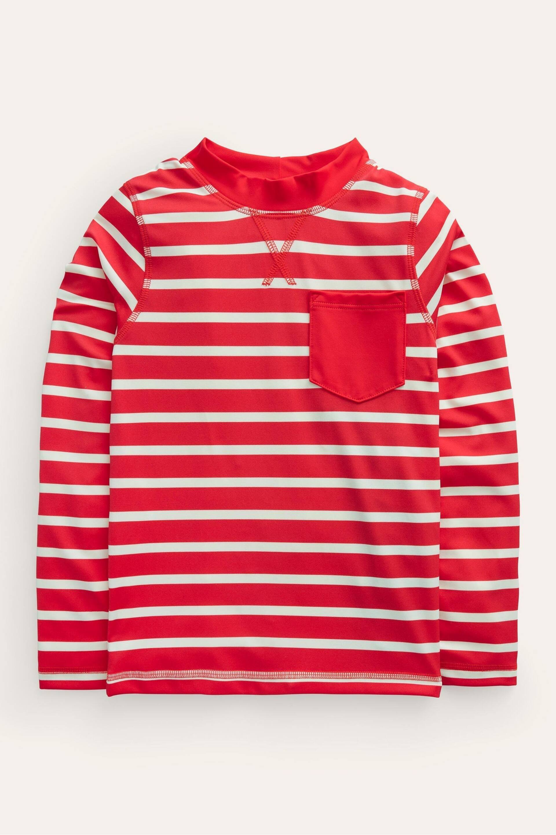 Boden Red Breton Rash T-Shirt - Image 1 of 3