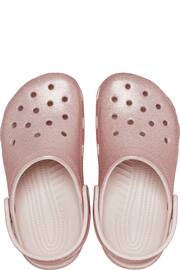 Crocs Classic Kids Glitter Clogs - Image 6 of 8