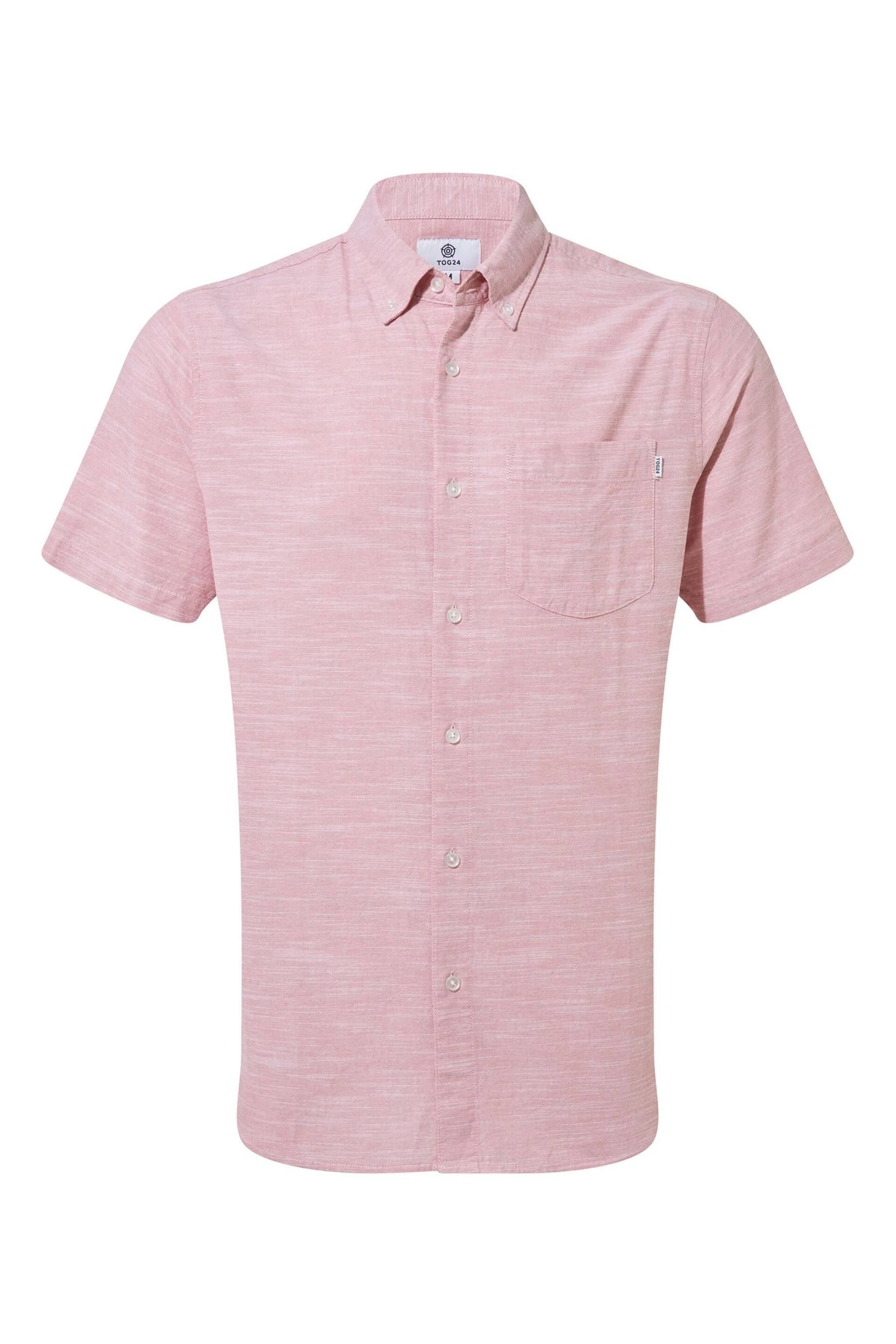 Tog 24 Washed Red Dwaine Short Sleeve Shirt - Image 8 of 8