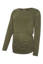 Mamalicious Green Maternity Cargo T-Shirt - Image 6 of 6