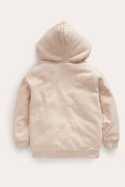 Boden Natural Fun Shaggy-Lined Rabbit Hoodie - Image 2 of 3